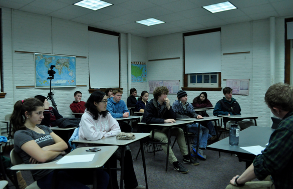 The fracking debate on Friday, January 24th was well attended and participation was plentiful.
