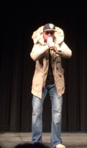 Mr. Tyree at the Faculty Talent Show