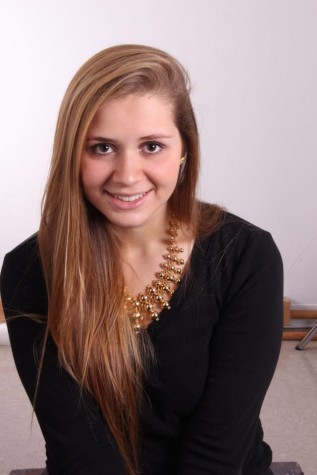 Emily Grussing '15 in her senior photo.