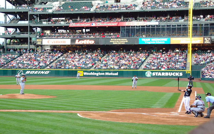 An MLB game.