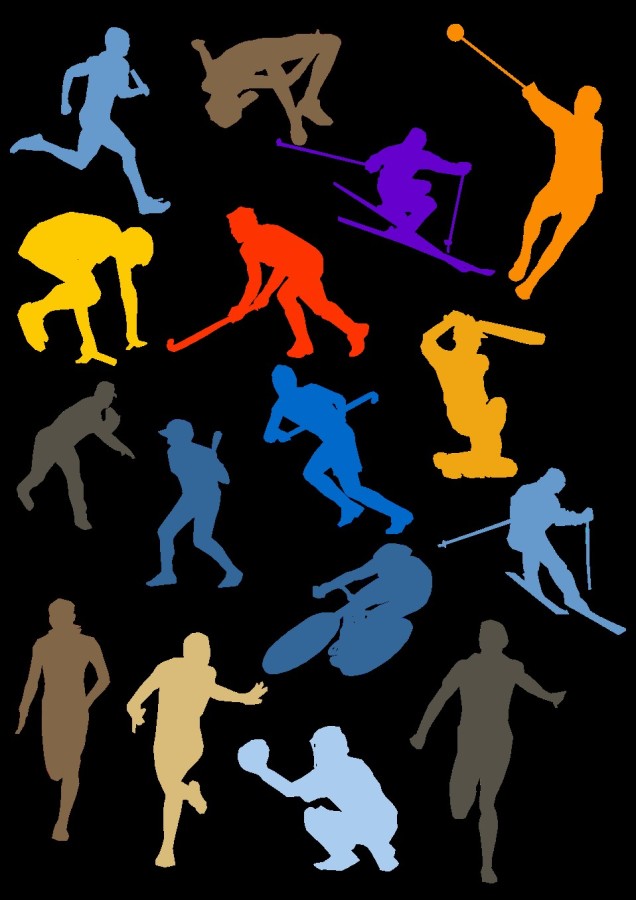 There are many types of sports. 