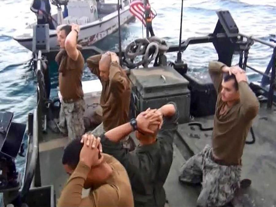 U.S.+sailors+display+innocence+as+they+traveled+into+Iran+territory.+Courtesy+of+independent.co.uk