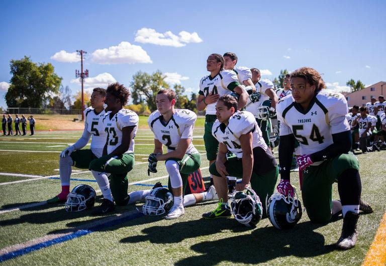 Protest+Started+by+Colin+Kaepernick+Reaches+High+Schools