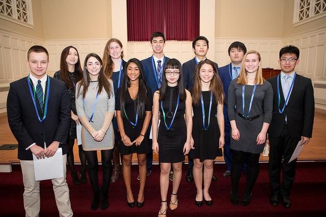 Sima Gandevia, Jerry Gao, Jin Young Lee, Soma Mizobuchi, Tomasz Paluchowksi, Zach Robbins, Jordan Sansone, Shengfu Shen, Jiaying Tang, Anna Wilinsky, Emily Yeager, and Molly Zawacki were all inducted into the Cum Laude society. 