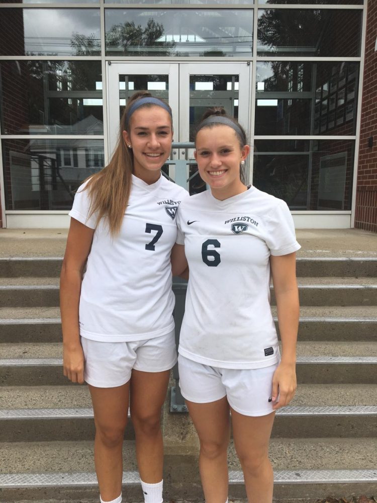 Madison Fulcher-Melendy (left) and Fiona Bundy. Credit: Mark Conroy.