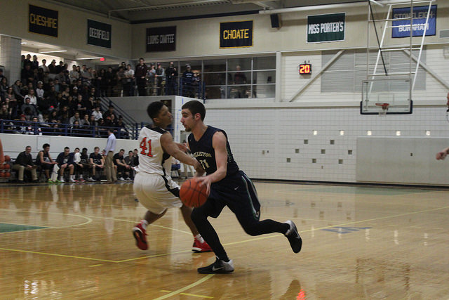 Abood in a 2017 game vs. Suffield Academy. Credit: Williston Flickr. 