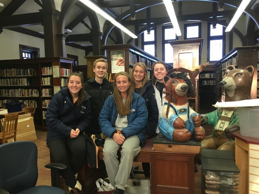 Williston+students+after+helping+out+at+the+Emily+Williston+Library.+Credit%3A+Sophia+Schaefer.+