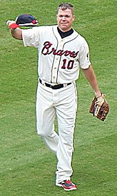 Chipper Jones. Credit: Wikicommons. 