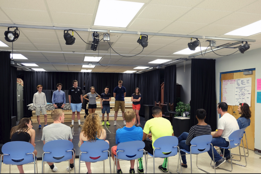 Students Say "Yes, And..." to Winter Improv