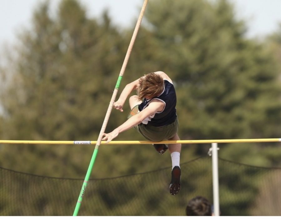 A pole vaulter. Credit: Williston 