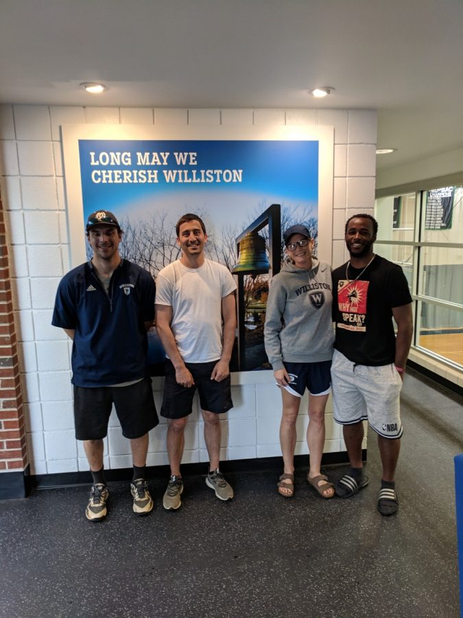 (From Left): Cunningham, Rivenburgh, Jenkins, and Rivers. Not Pictured: Tyree, Briedis. Credit: Alex Rivenburgh