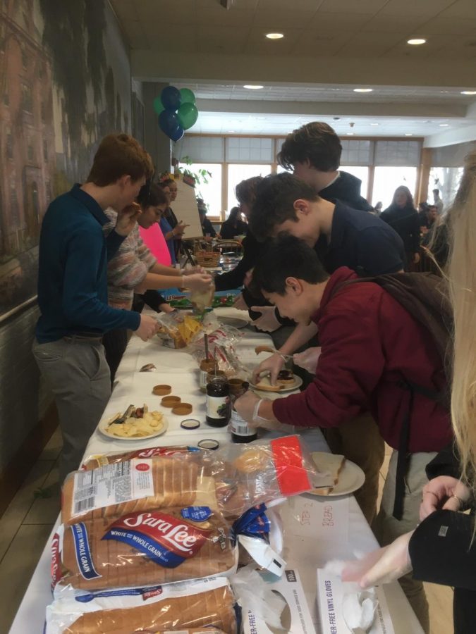 Sandwich Making Raises Awareness about Food Insecurity