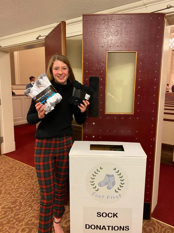 Sarah Markey Jumps 'Feet First' Into Charity Work