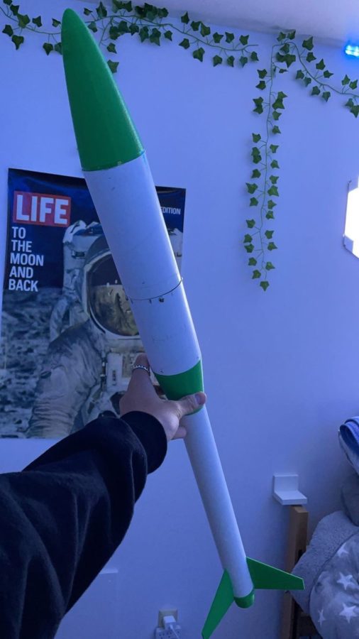 Junior Builds Homemade Rocket, Launch Set for April 11