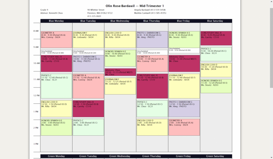 Tired Students and the "Old" Schedule