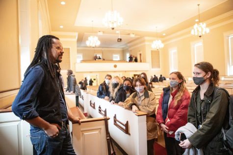Celebrated Author Colson Whitehead Visits Campus