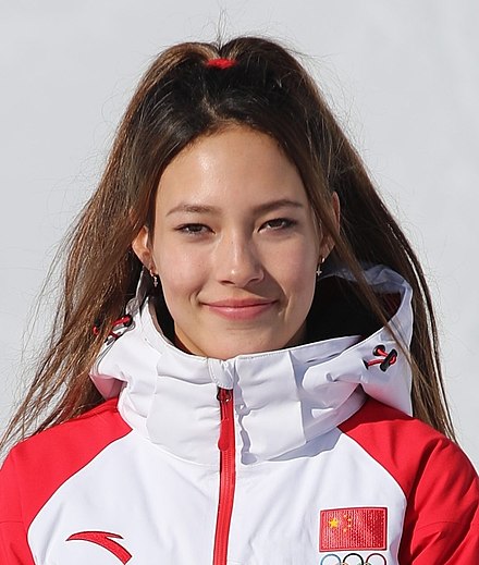 Former American skier Eileen Gu wins her first gold for China