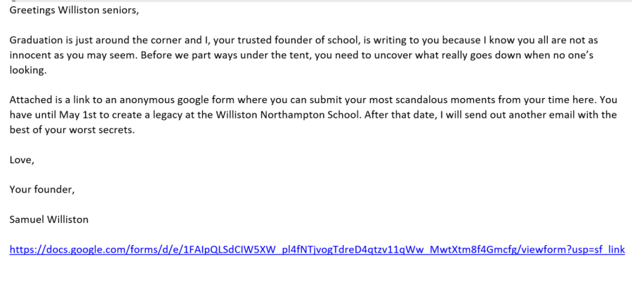 Mysterious "Gossip Girl" Email Sent to Senior Class