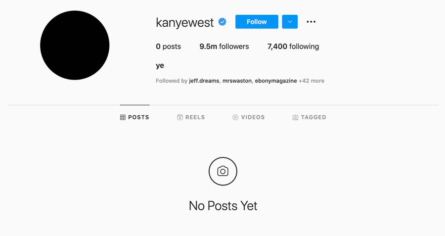 https://www.instagram.com/kanyewest/