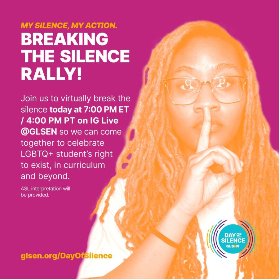 LGBTQ+ and Allies Honor Day of Silence