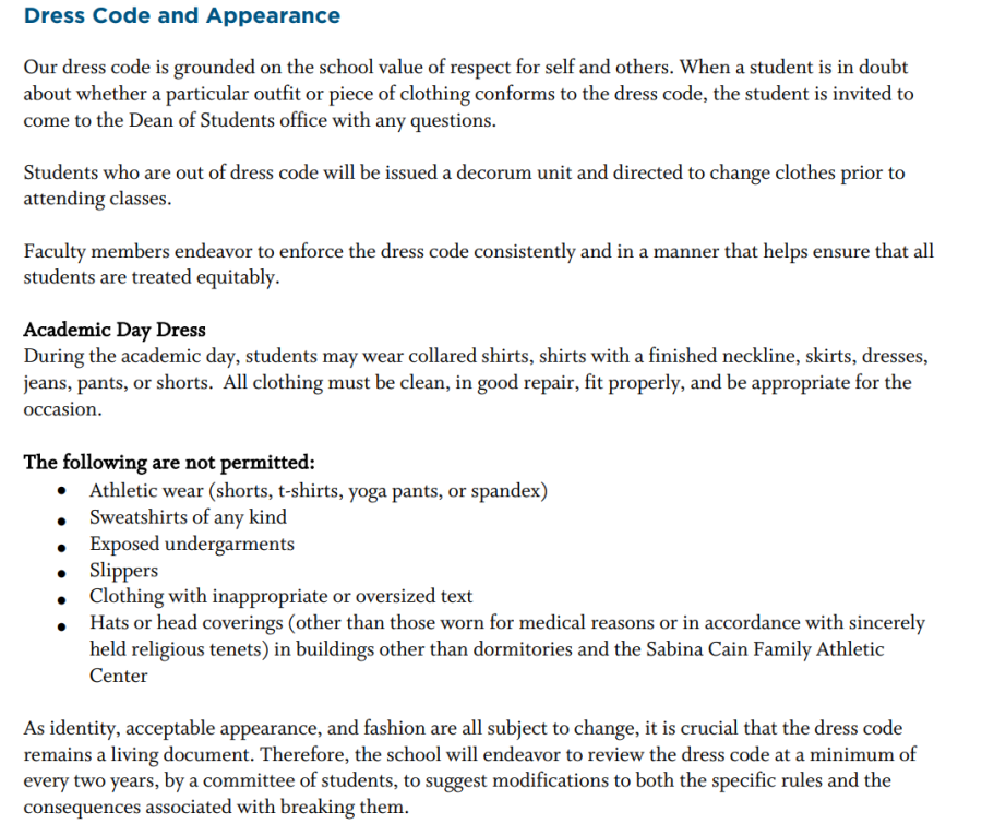 Updated+Dress+Code+Aligns+with+Present+Trends