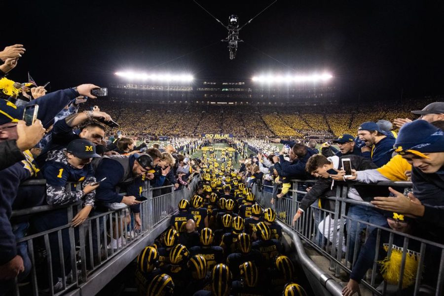 Michigan football defeats Michigan State, 29-7, at Michigan Stadium in Ann Arbor, MI on October 29, 2022.