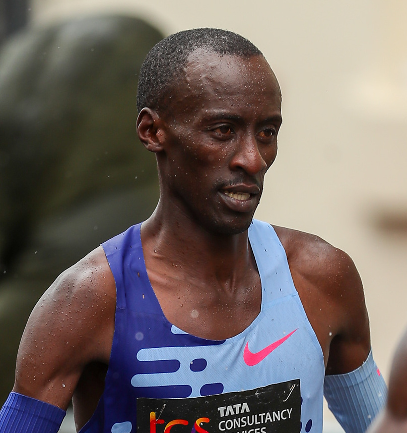 2023 TCS London Marathon - Elite men race - Kelvin Kiptum (3). Winner of the men race. Credit: Wikipedia