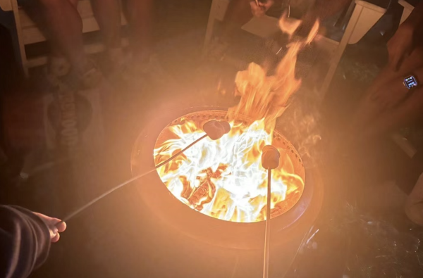 Firepits Bring Campus Together for Screen-Free Socializing