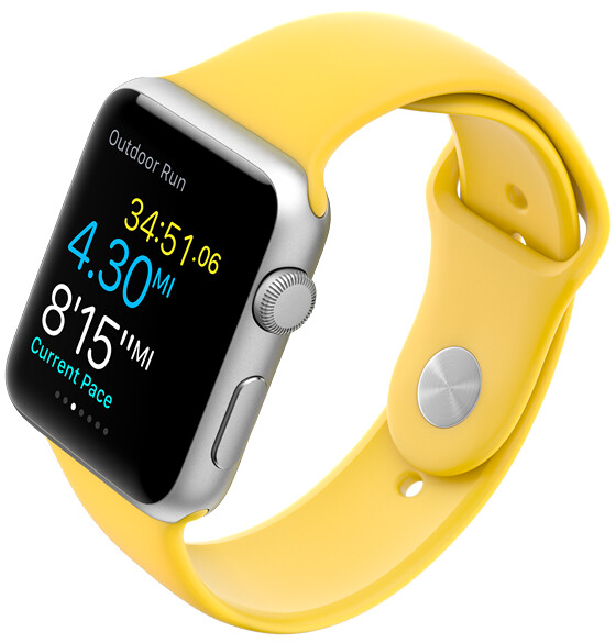 An Apple Watch fitness tracker. Credit: Creative Commons